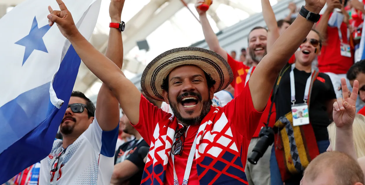Праз Беларусь праехала больш за 5 тысяч футбольных фанатаў