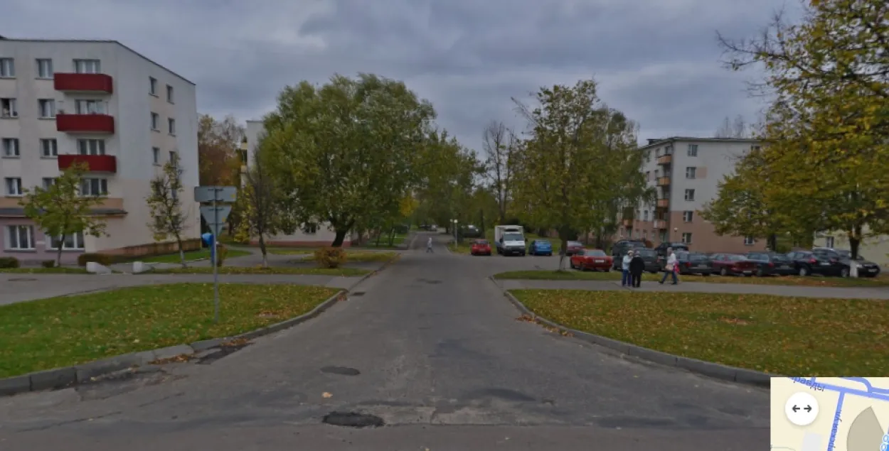 Район пятиэтажек на улице Смоленской в Витебске. Иллюстрация: &quot;Яндекс.Карты&quot;