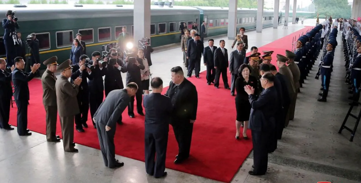 Ким Чен Ын отправляется из Пхеньяна в Россию / ЦТАК/Reuters