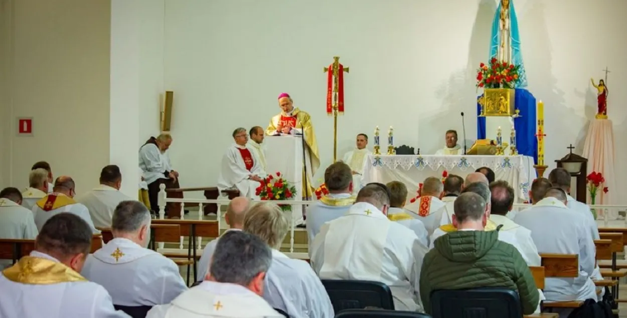 Католическое мероприятие в Шумилино
