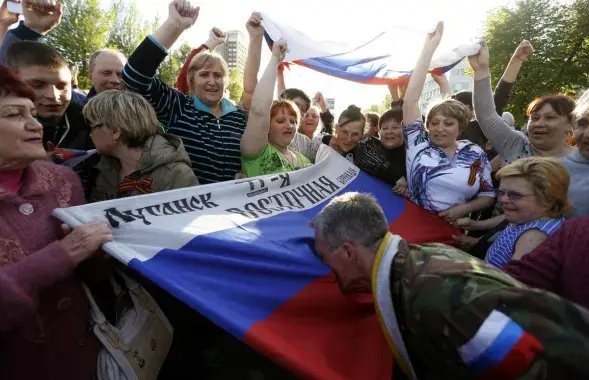 У Луганску ў 2014-м / Reuters
