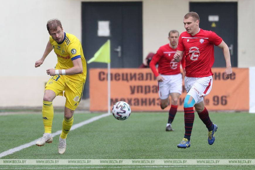 Неверагодны гол Паўла Няхайчыка з кутняга ў браму "Мінска"