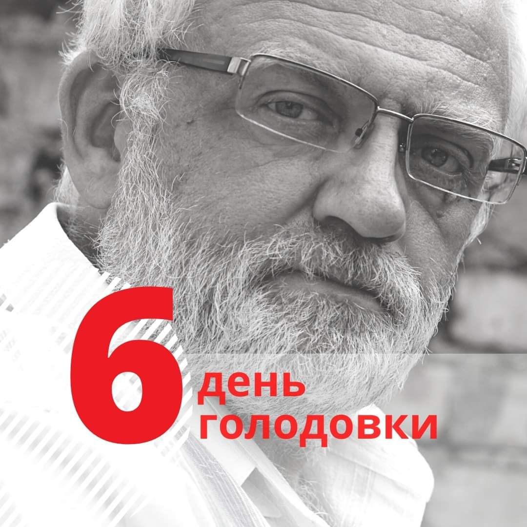 Палітвязень Уладзімір Мацкевіч шосты дзень галадае за кратамі