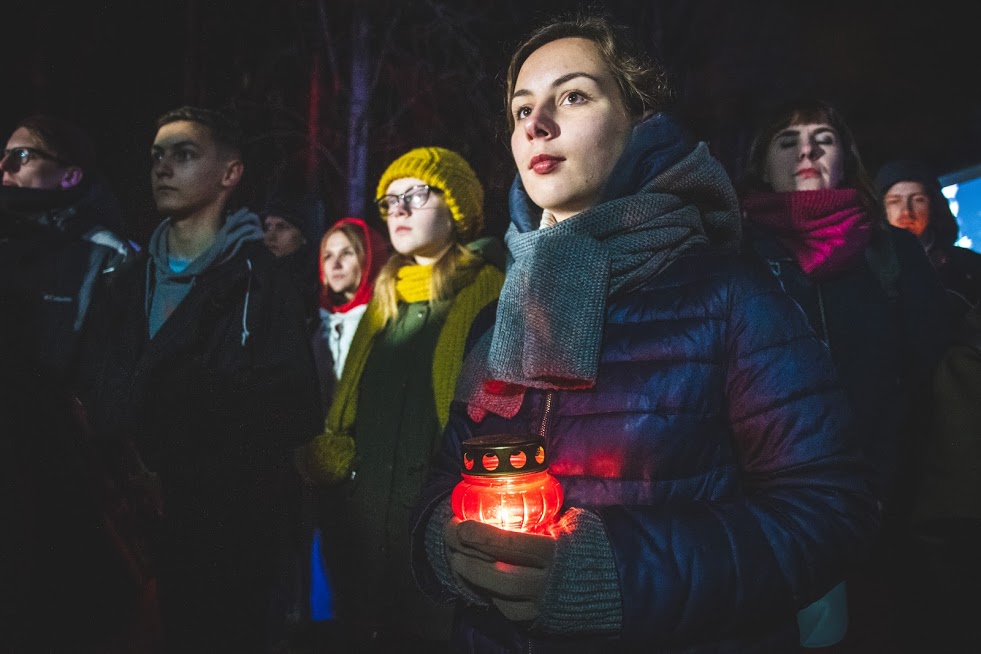 "Ноч расстраляных паэтаў". Фотарэпартаж