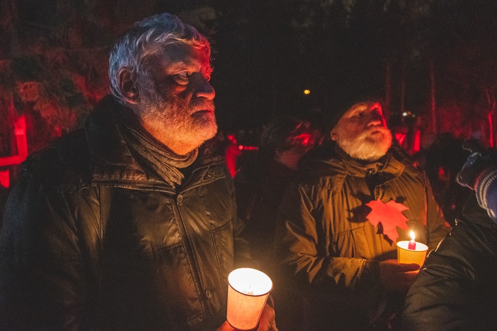 "Ноч расстраляных паэтаў". Фотарэпартаж