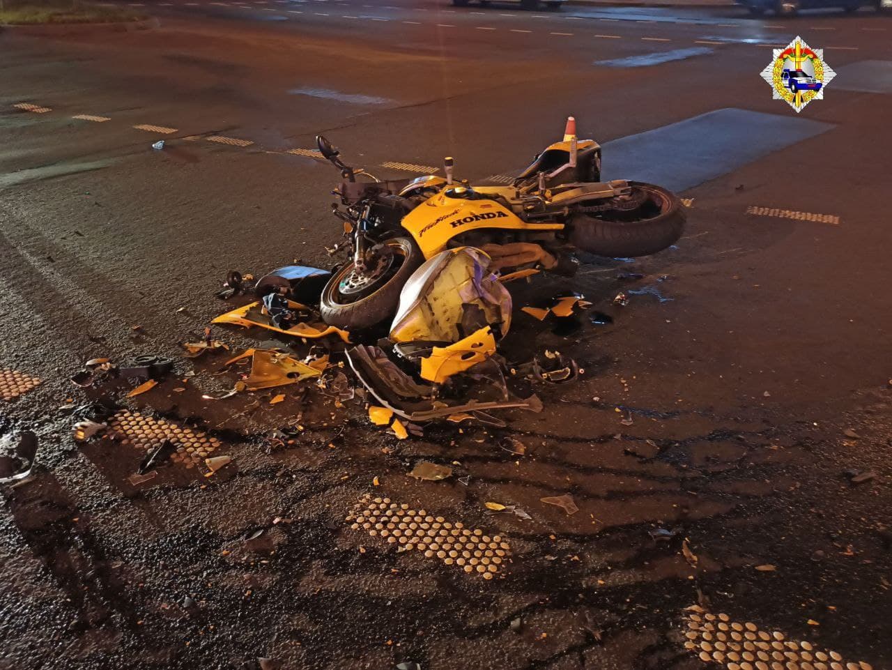 Сразу несколько серьезных ДТП с участием мотоциклистов произошло в Минске