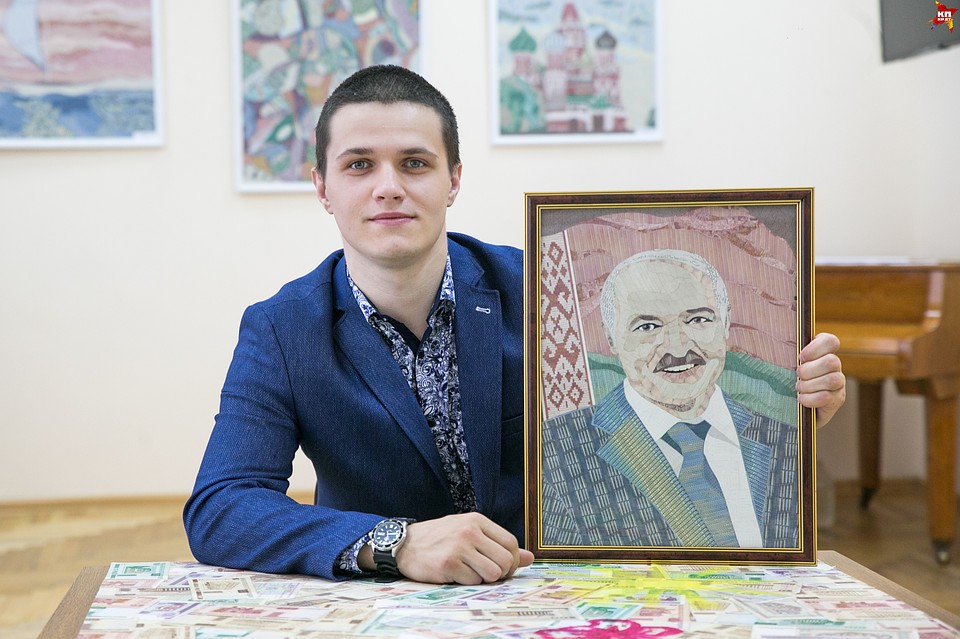 Піца, ікона і Нікас Сафронаў: самыя недарэчныя партрэты Лукашэнкі