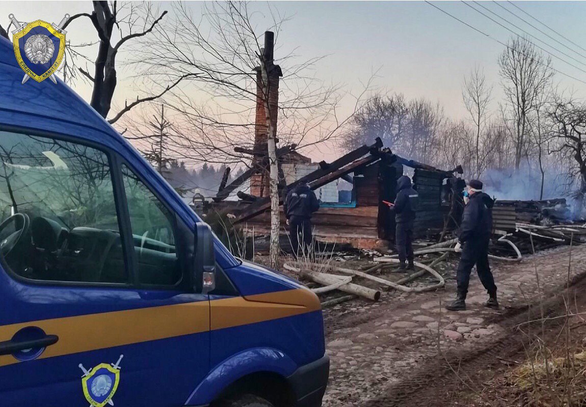 У Гродзенскай вобласці амаль цалкам згарэла вёска