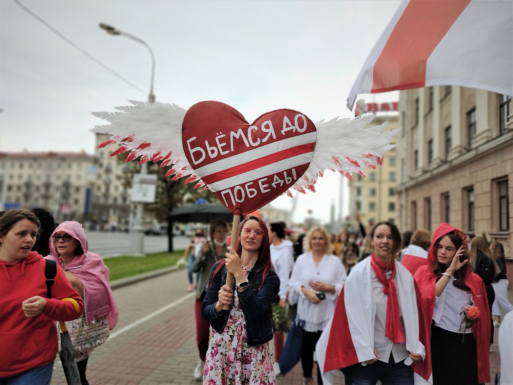 В Минске прошёл женский марш солидарности