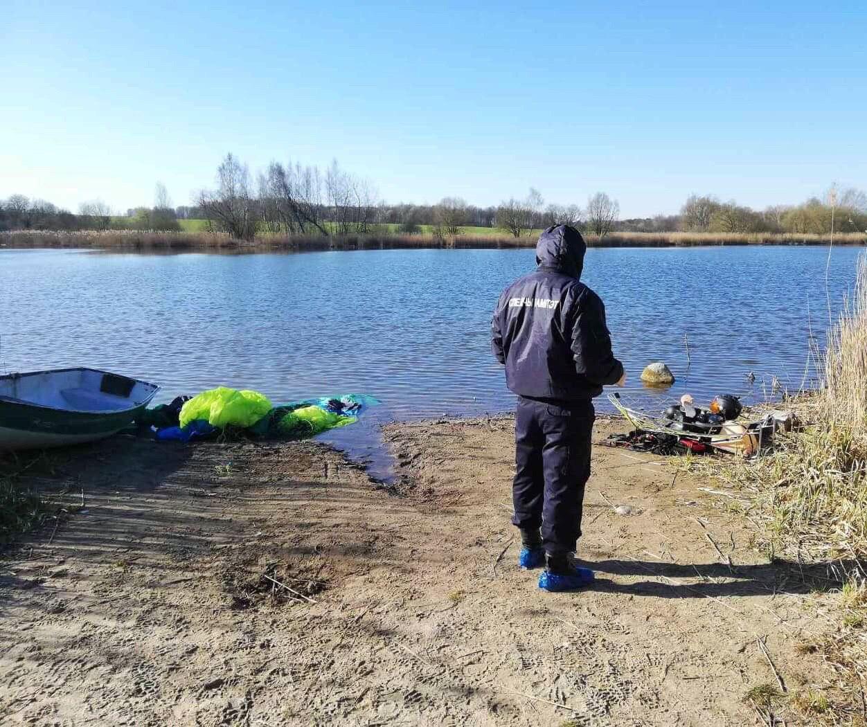 У Гродзенскім раёне загінуў 48-гадовы парапланерыст