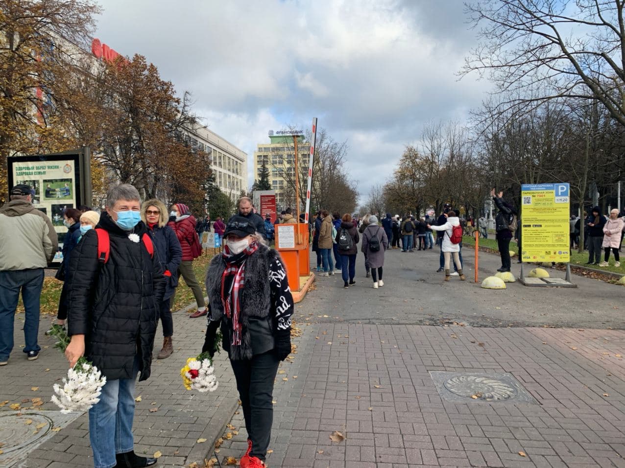 Марш против террора: путь минчан в Куропаты в фото