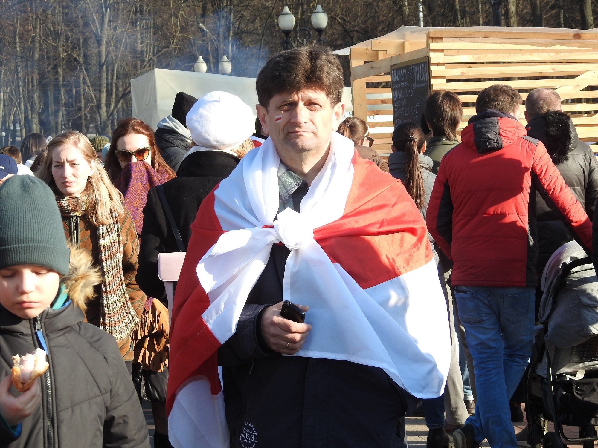 Фотарэпартаж. Прыгожыя беларусы на Дні Волі