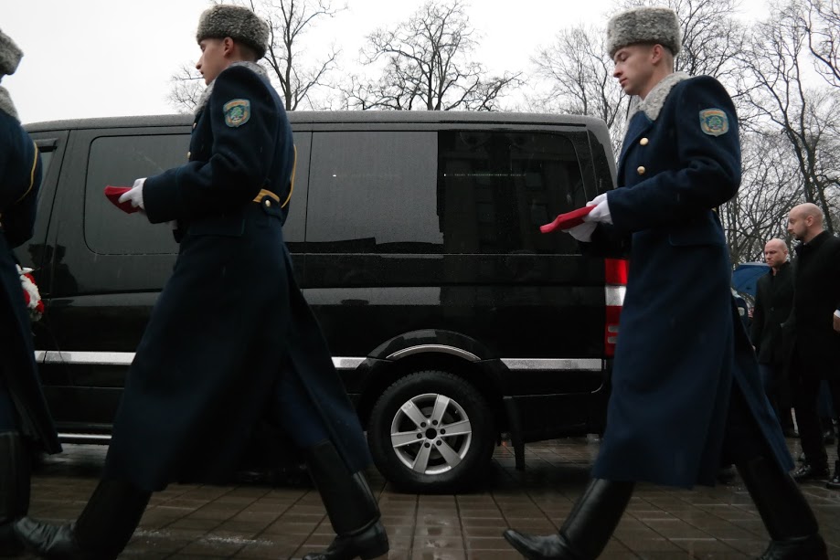 У Мінску развіталіся з Ігарам Лучанком (фота)