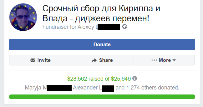 Для дыджэяў, арыштаваных за "Перамен!", за суткі сабралі $28,5 тысячы