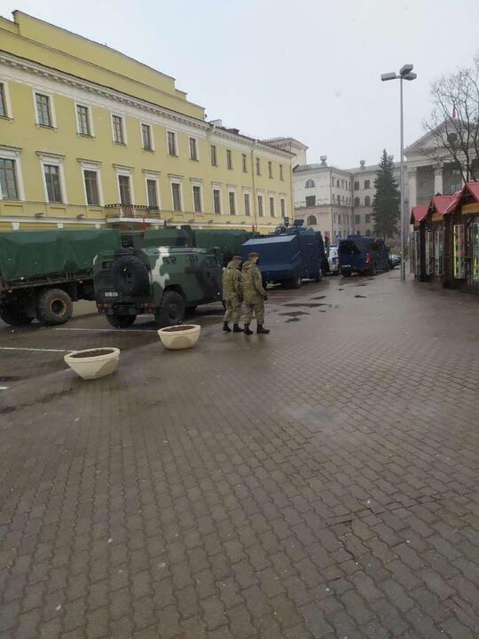 У Мінску "Чарнобыльскі шлях" не дазволілі, але сілавікі ўсё роўна яго чакалі