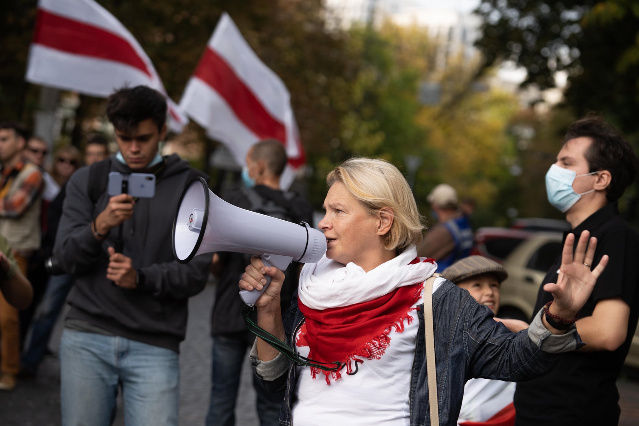 “Ёсць хлусня, а грантаў няма”: лідар руху “Разам” адказаў на абвінавачанні БДУ