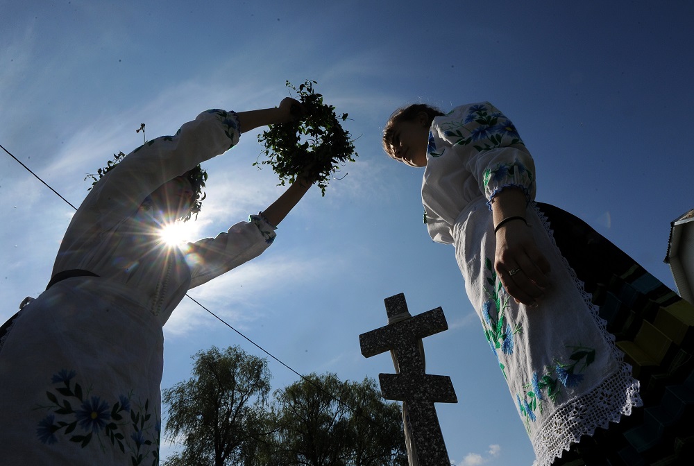 Карагод пасярод каранавірусу: у Пагосце адзначылі свята Юр'я