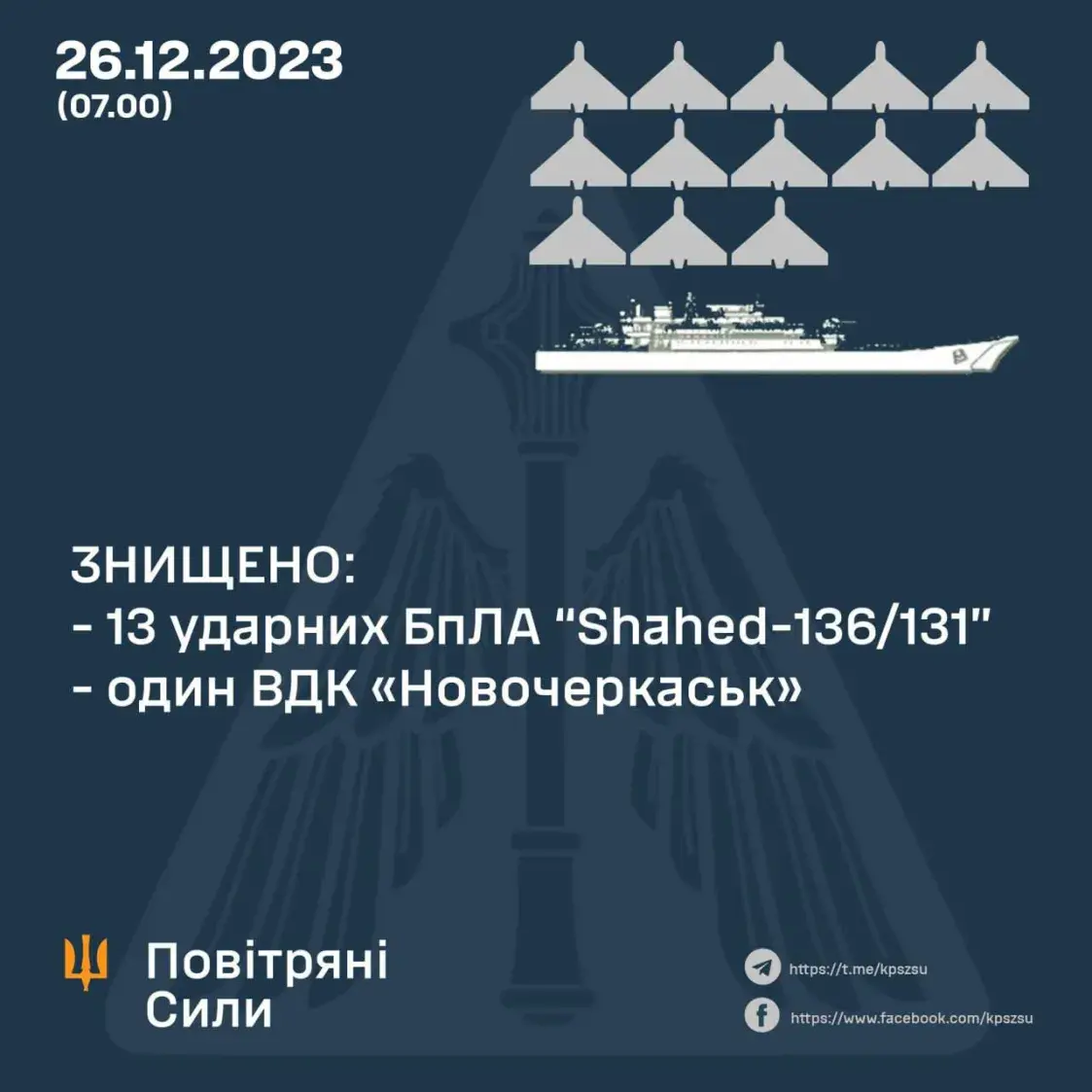 Украінцы знішчылі расійскі вялікі дэсантны карабель "Новачаркаск"