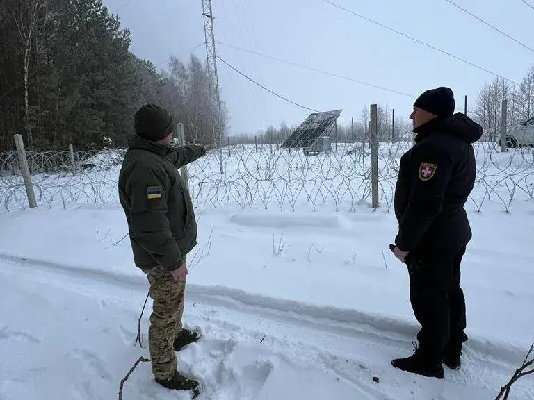 Украіна нарошчвае інжынерныя загароды на мяжы з Беларуссю