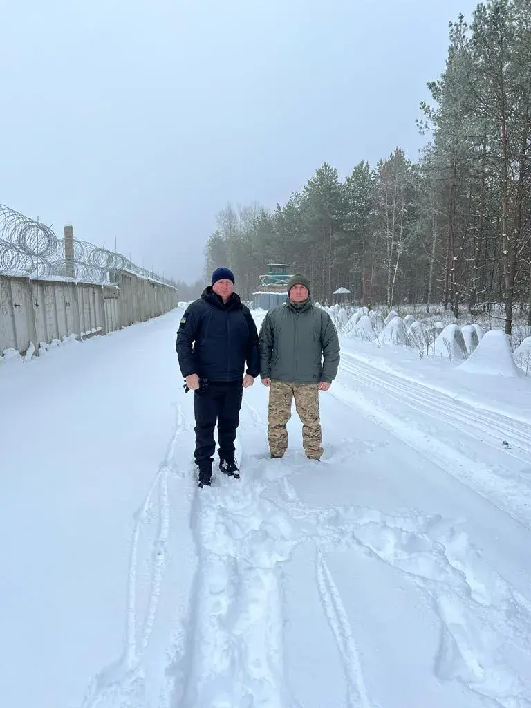 Украіна нарошчвае інжынерныя загароды на мяжы з Беларуссю