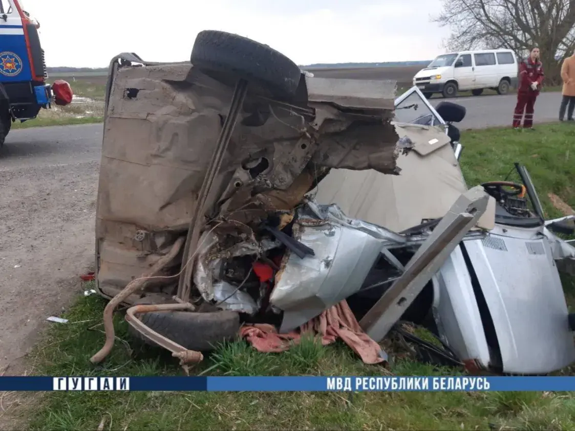 У ДТЗ у Жабінкаўскім раёне загінулі два чалавекі