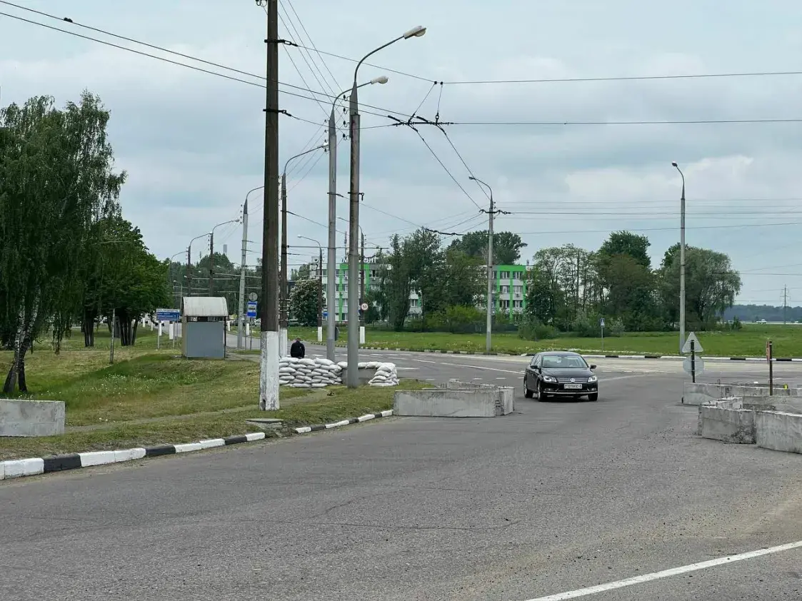 Кіраўнік Гомеля патлумачыў пабудову блокпастоў вучэннямі тэрабароны