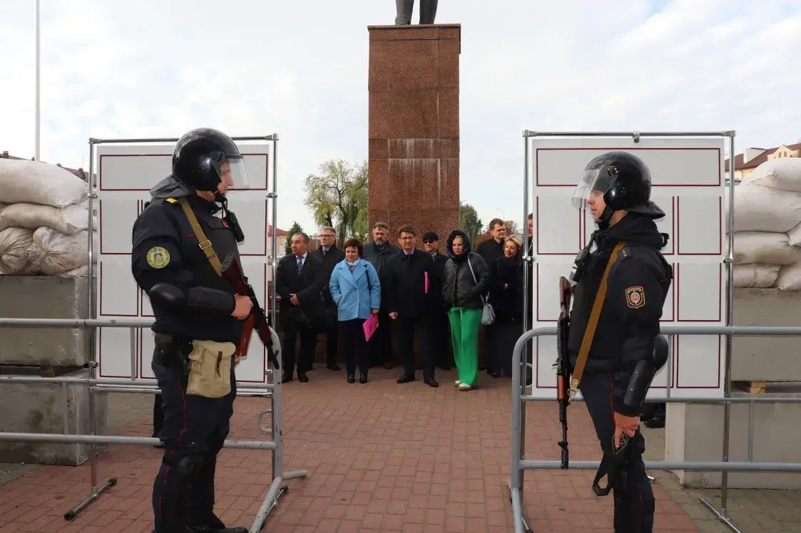 У Івацэвічах адпрацоўвалі дапамогу байцам, пацярпелым у выніку ракетнага ўдару