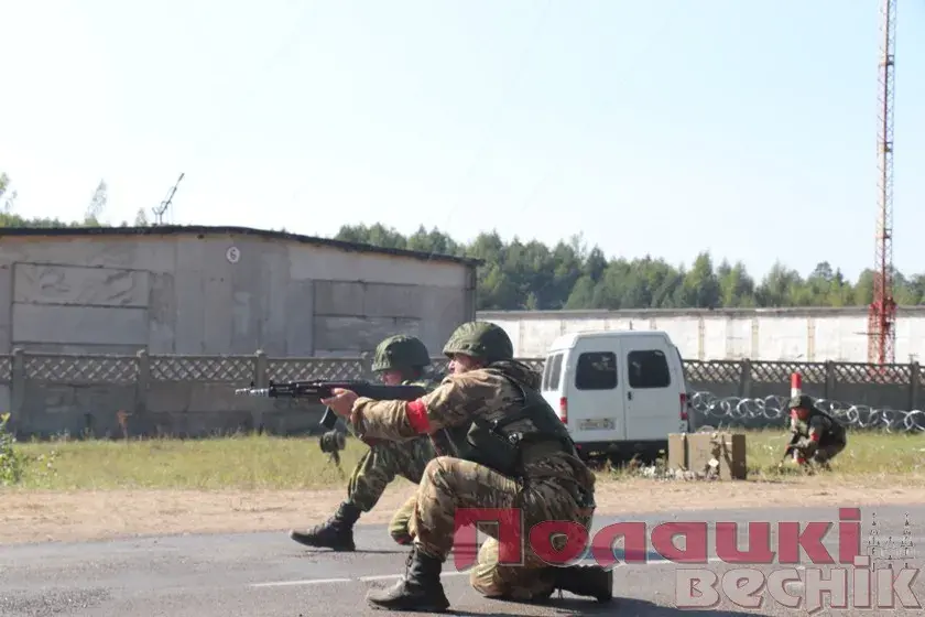 У Полацку тэрабарона адпрацоўвала дзейнасць падчас ваеннага становішча