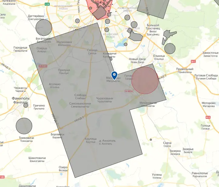 Инцидент в Мачулищах: где фото самолёта и как дроны залетели в бесполётную зону?