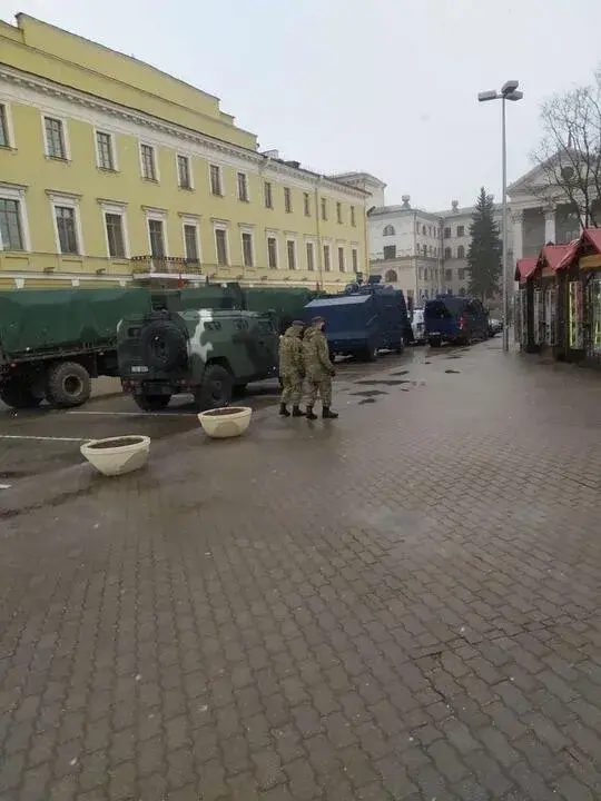 У Мінску "Чарнобыльскі шлях" не дазволілі, але сілавікі ўсё роўна яго чакалі