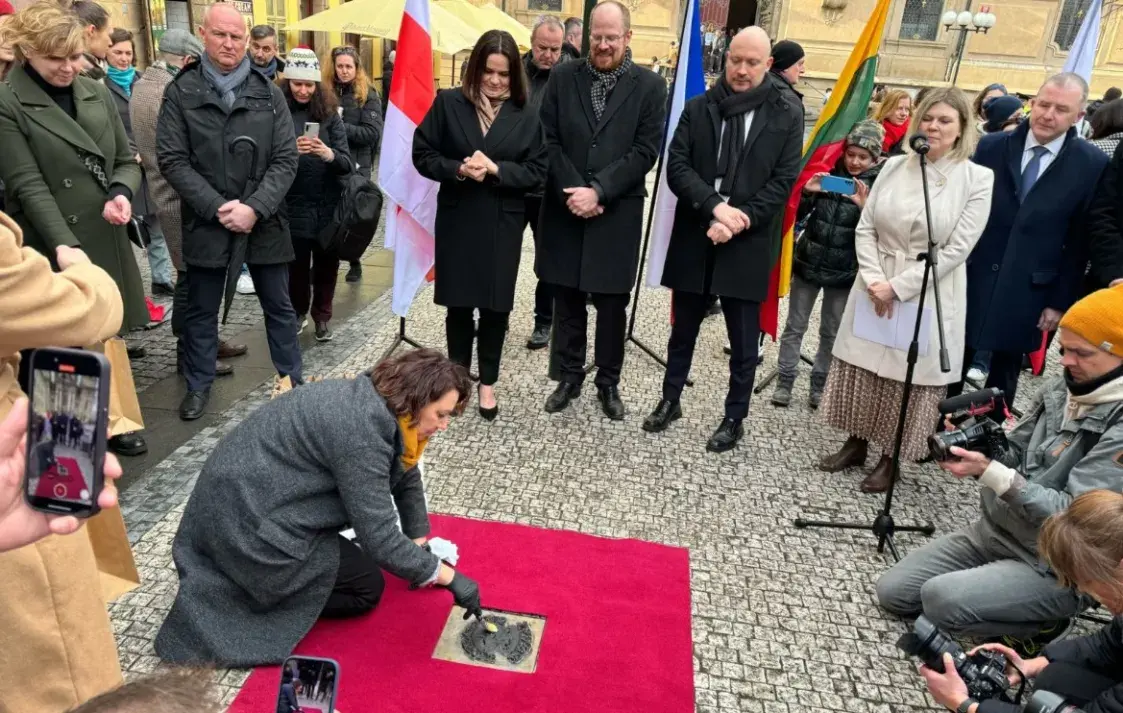 В Праге открыли памятный знак Франциску Скорине