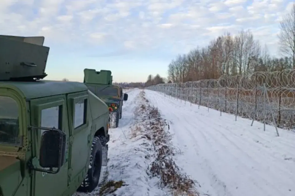 Першыя вайскоўцы з Вялікабрытаніі з'явіліся на польска-беларускай мяжы