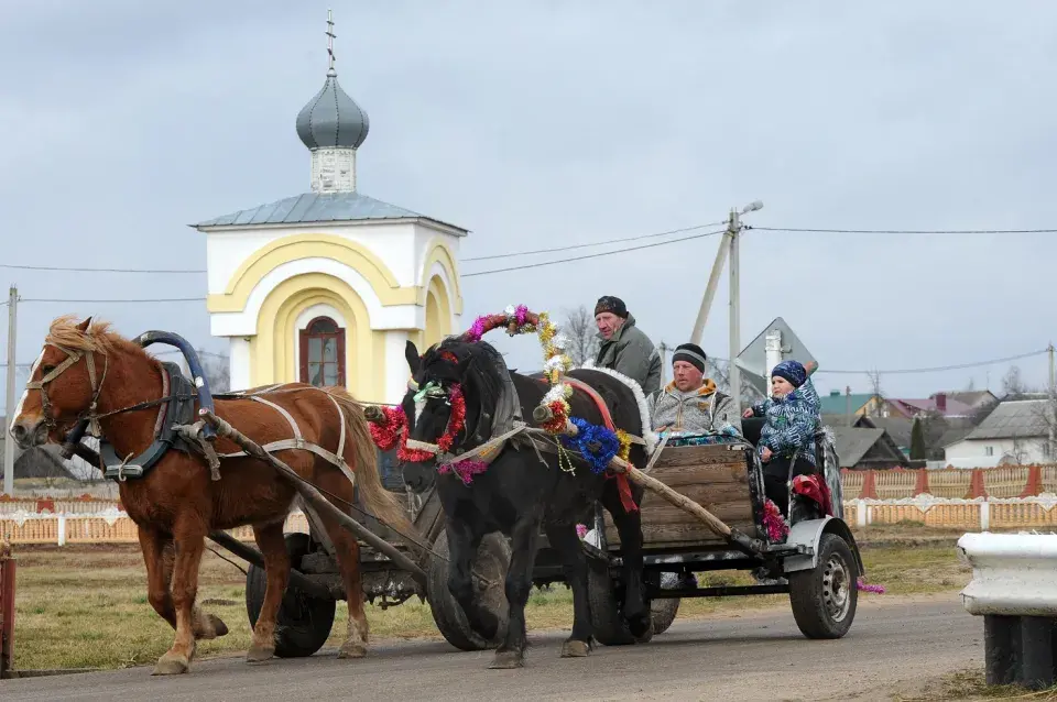 Як у беларускай вёсцы адзначаюць Улассе — свята ў гонар каровак і коней