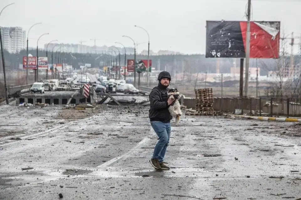 З'явіліся фота Ірпеня, вызваленага ад расійскіх войскаў