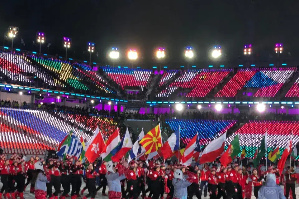 Закрыццё Алімпіяды ў Пхенчхане