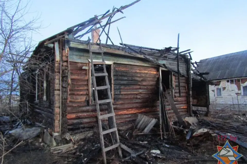 На пажары ў Віцебску загінулі два чалавекі