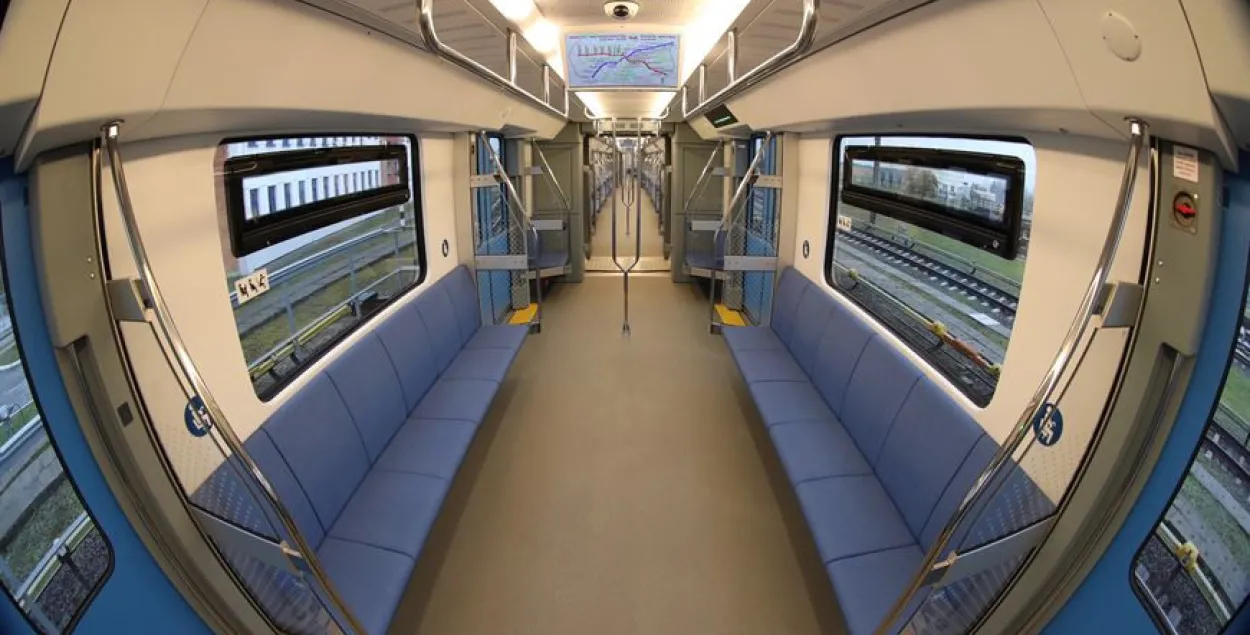 Новыя цягнікі пачнуць перавозіць пасажыраў у мінскім метро ў пачатку 2020-га
