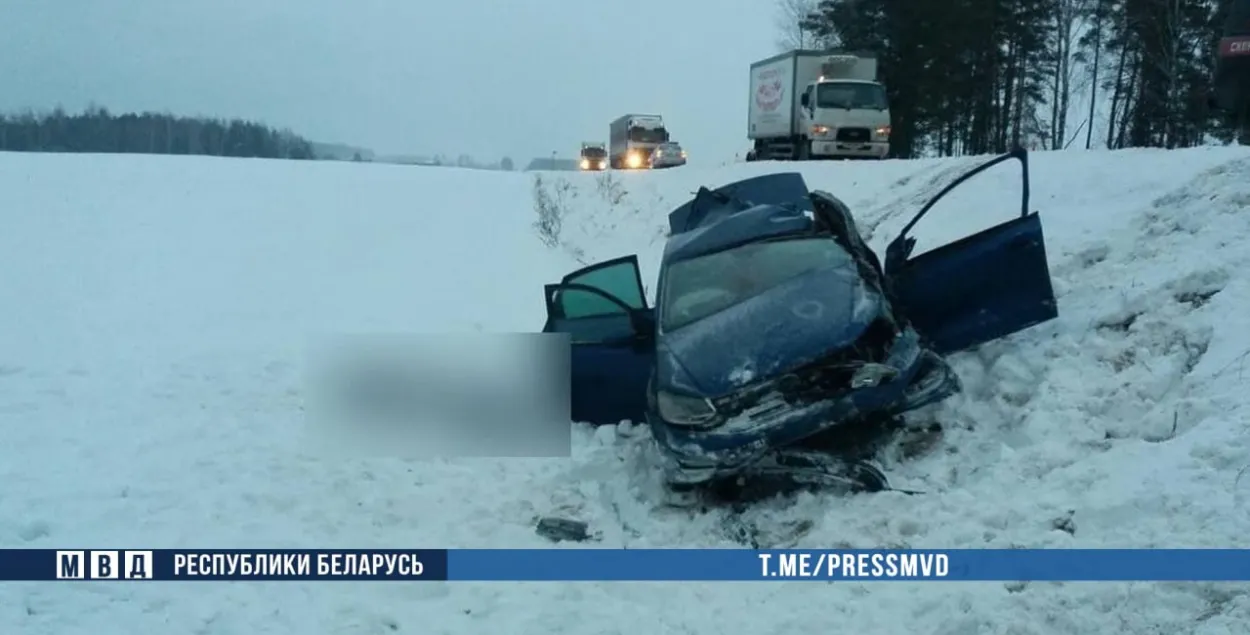 На месте ДТП / МВД