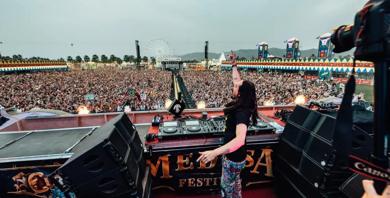 Шторм спыніў мерапрыемства такога маштабу.​&nbsp;Medusa Festival&nbsp;/&nbsp;facebook.com/medusasunbeach