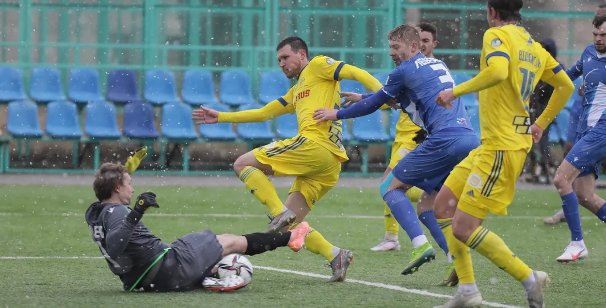 Прайшло лёсаванне паўфіналаў футбольнага Кубка Беларусі