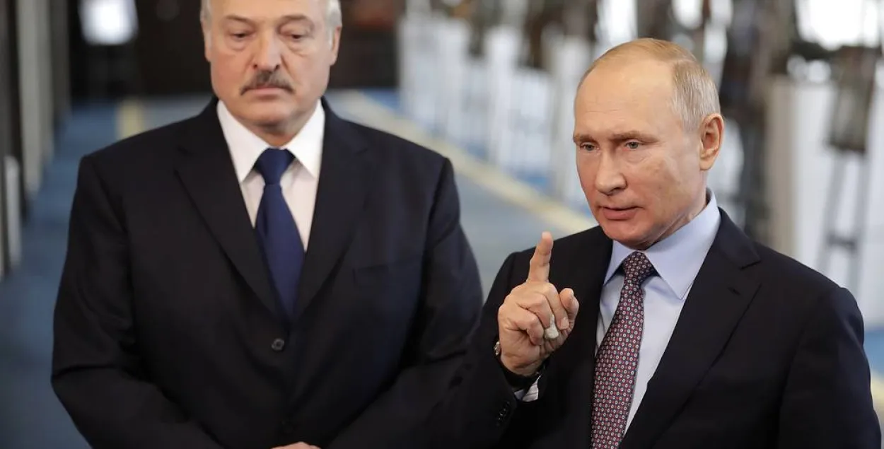 Aliaksandr Lukashenka and Vladimir Putin&nbsp;/ TASS​