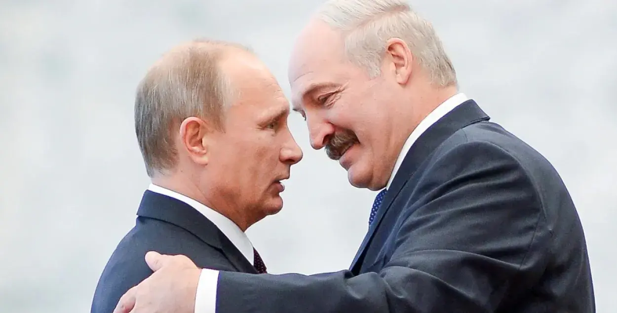 Уладзімір Пуцін і Аляксандр Лукашэнка / &quot;Эхо Кавказа&quot;