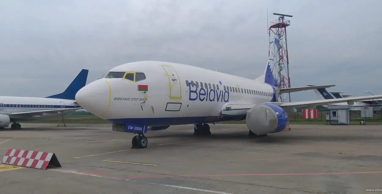 Самолёт "Белавиа", выставленный на продажу / фото площадки "ИПМ-торги"