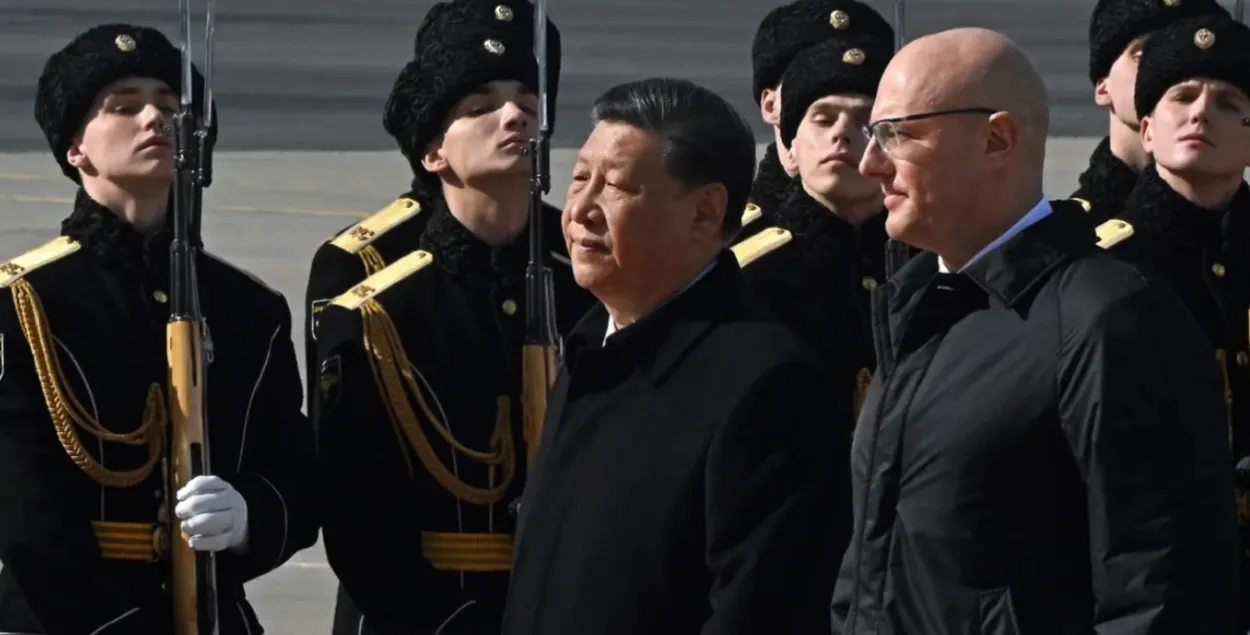 Китайский лидер в Москве / kommersant.ru
