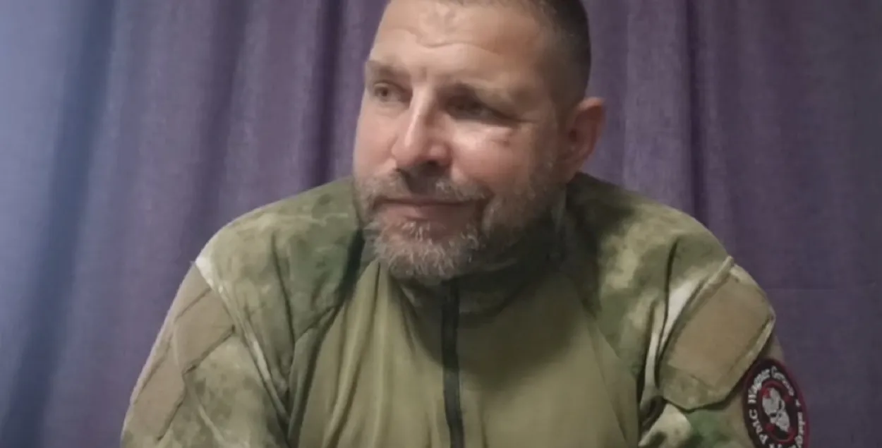 Белорус-вагнеровец / Cкриншот видео

