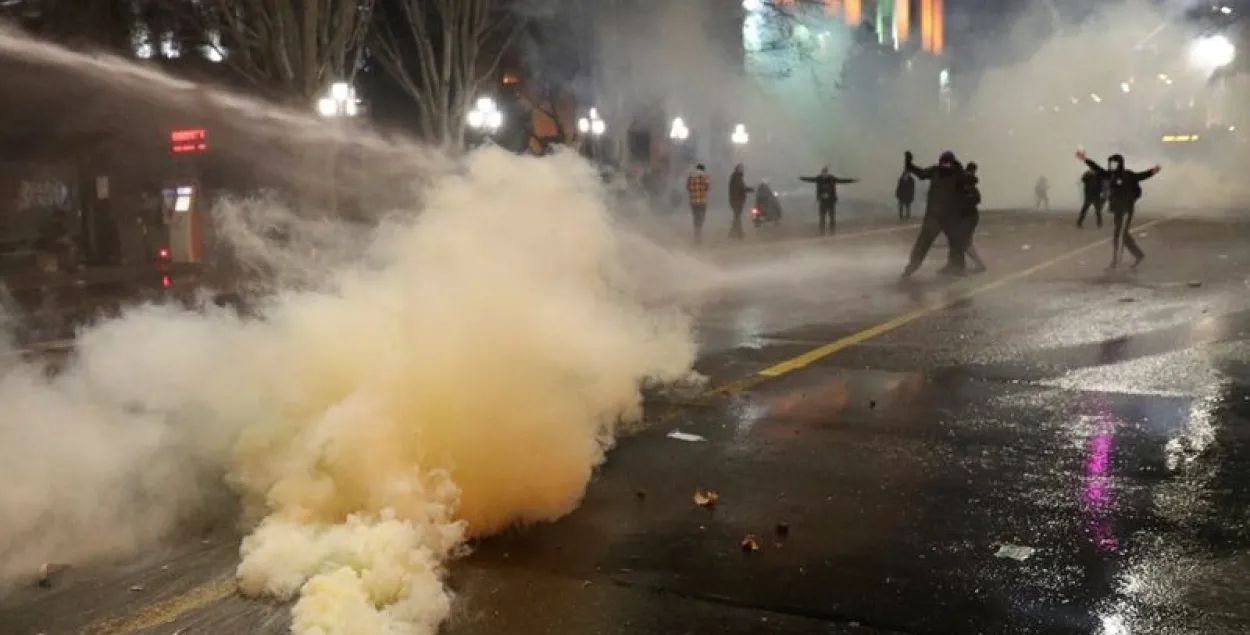Протесты в Грузии / REUTERS
