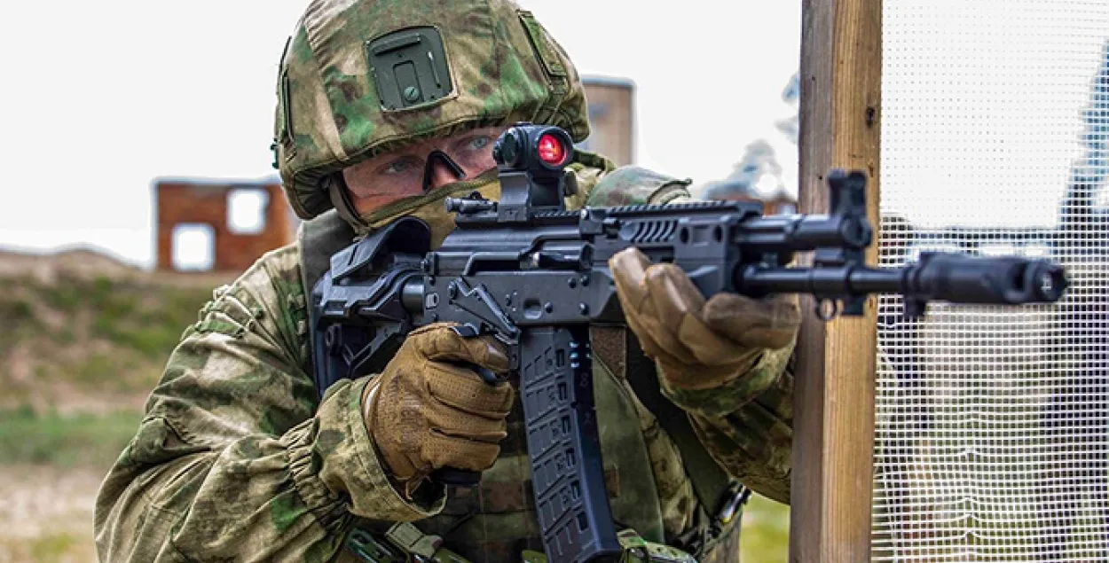 АК-12 / фота прэс-службы Міністэрства абароны Расіі​