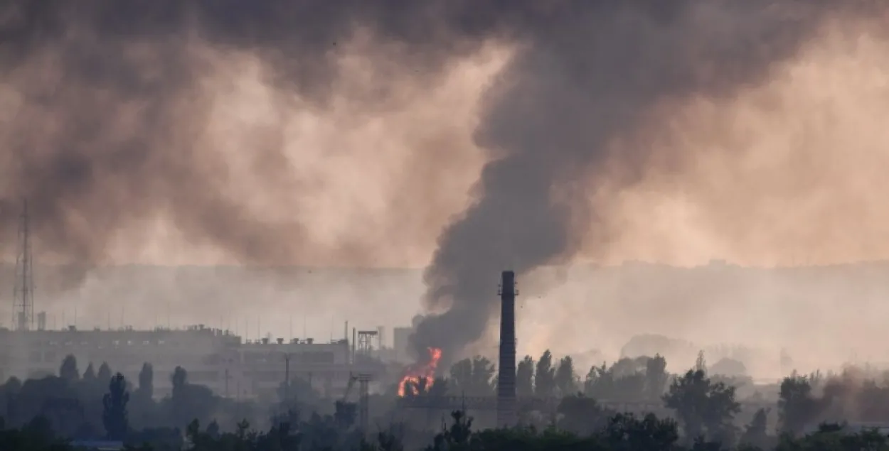 У Севераданецку пад кантролем украінскага войска застаўся толькі завод "Азот"