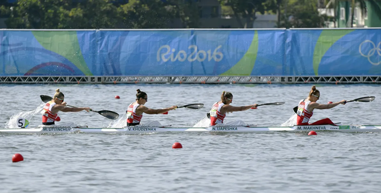 Беларускі заваявалі алімпійскую бронзу на байдарцы-чацвёрцы