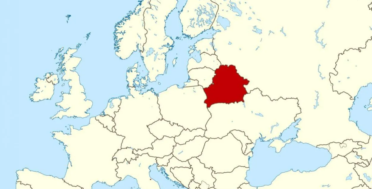 Единственная в Европе: пять карт, где Беларусь — другим цветом
